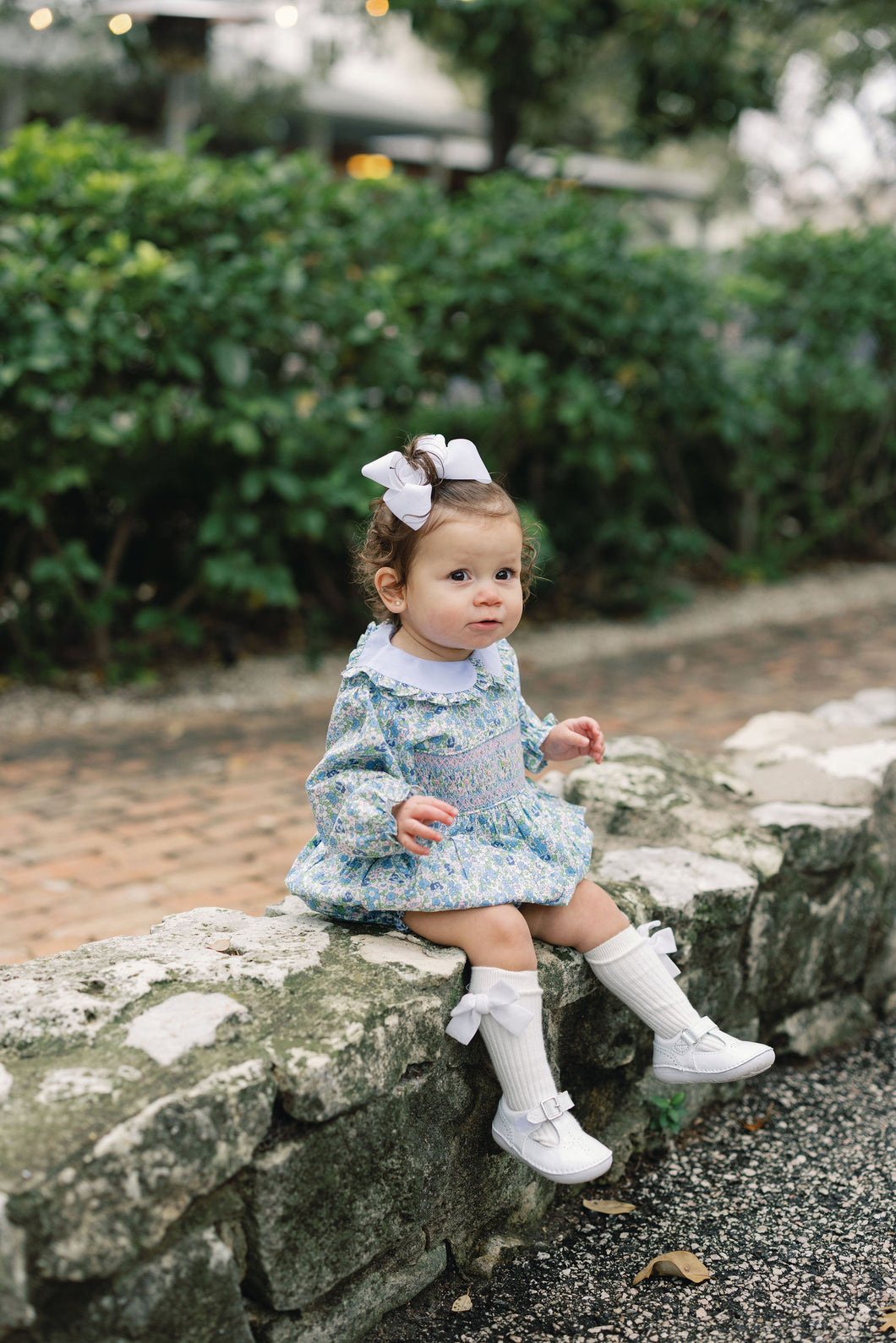 Charming Floral -Smocked Hailey Dress