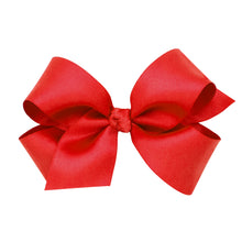 Load image into Gallery viewer, French Satin Bow with Knot Wrap - Ruby Red
