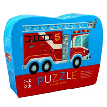 Load image into Gallery viewer, Fire Truck puzzle- 12 pc
