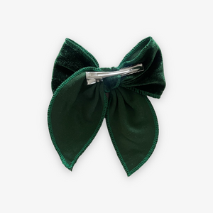 Fable Bow - Evergreen or Cranberry