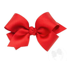 Load image into Gallery viewer, French Satin Bow with Knot Wrap - Ruby Red

