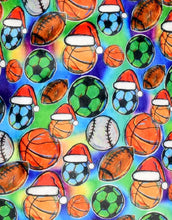 Load image into Gallery viewer, Corey Paige Holiday Sports Plush Blanket

