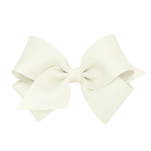 Small Grosgrain Bow in Antique White