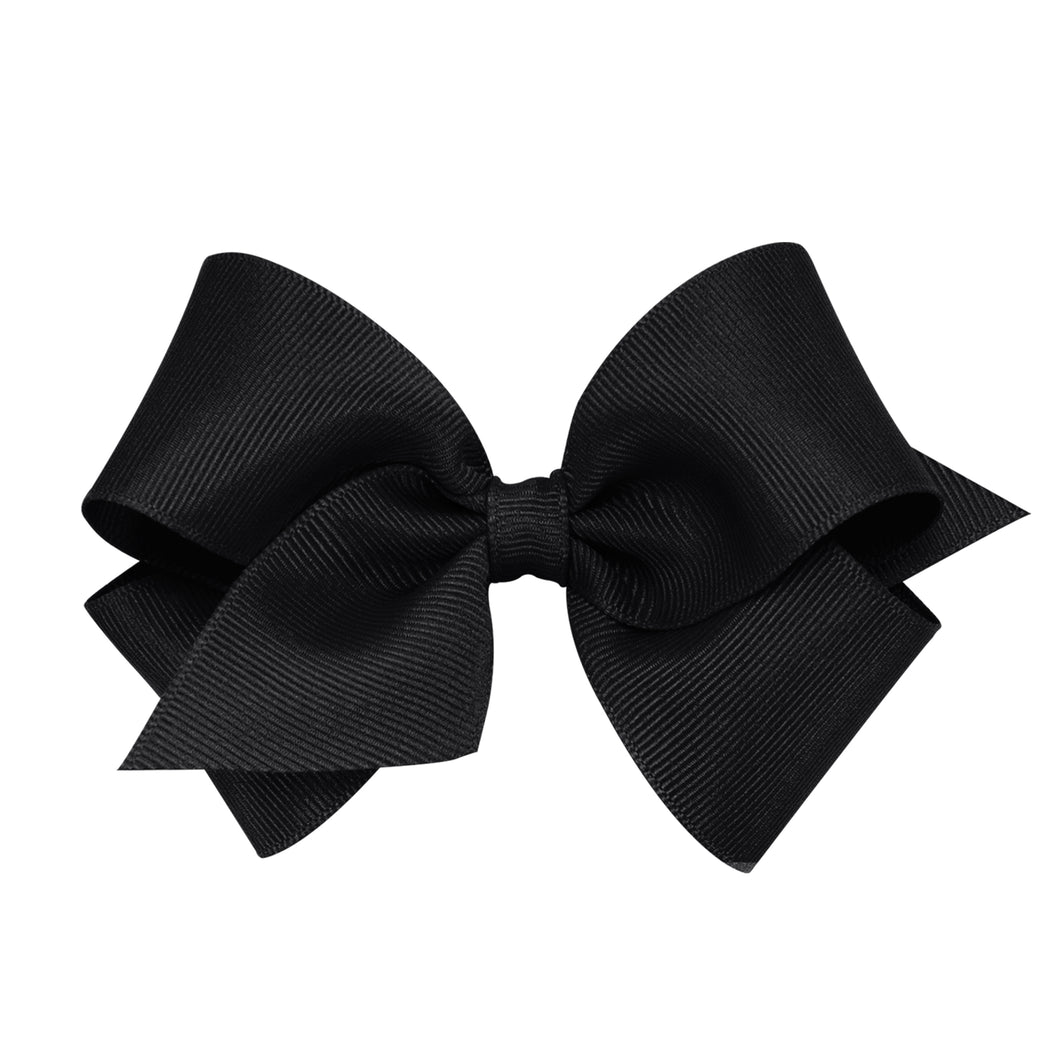 Small Grosgrain Bow in Black