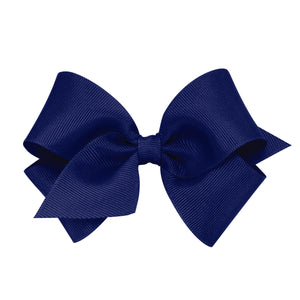 Smal Grosgrain Bow in Light Navy
