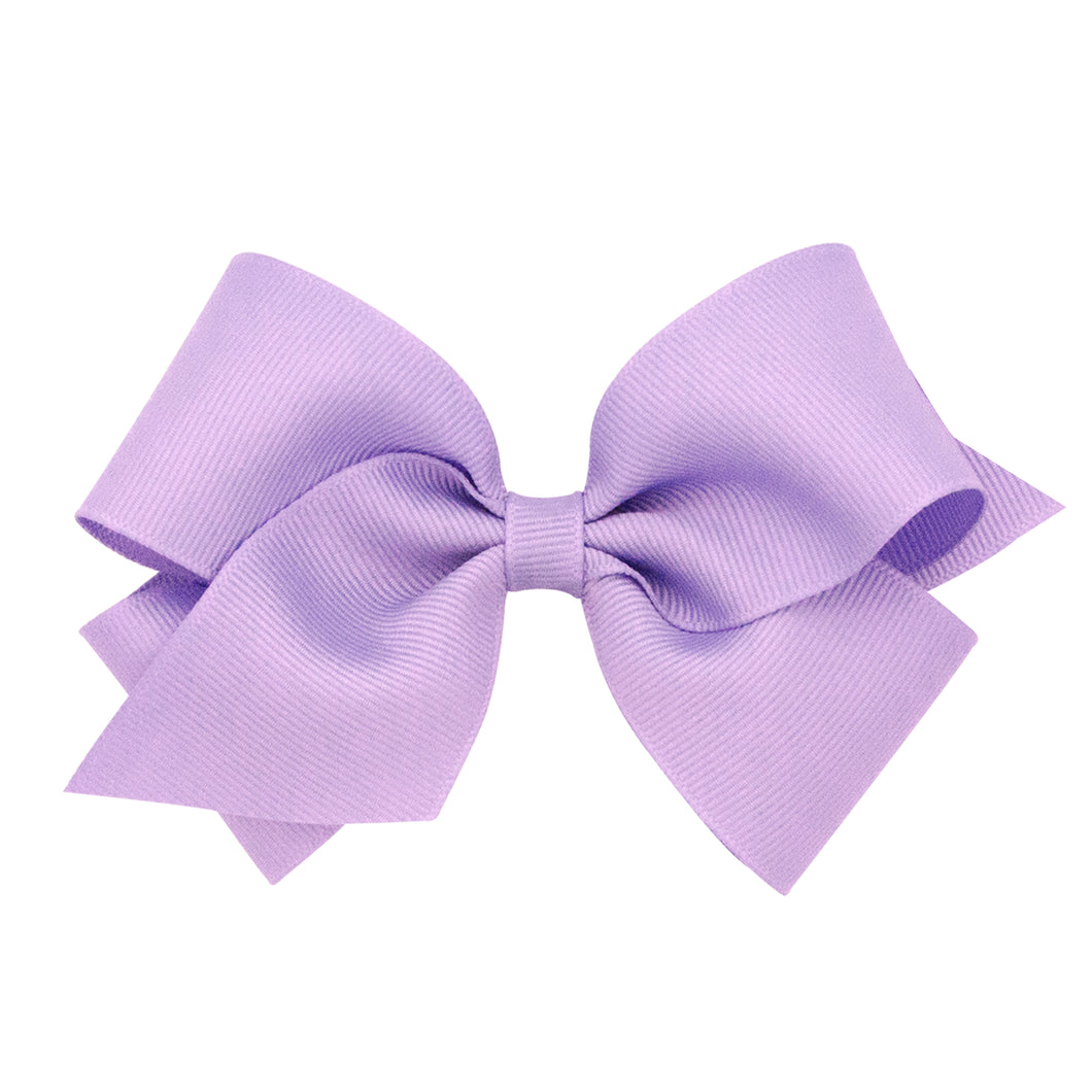 Small Grosgrain Bow in Light Orchid (Lavender/Lilac)
