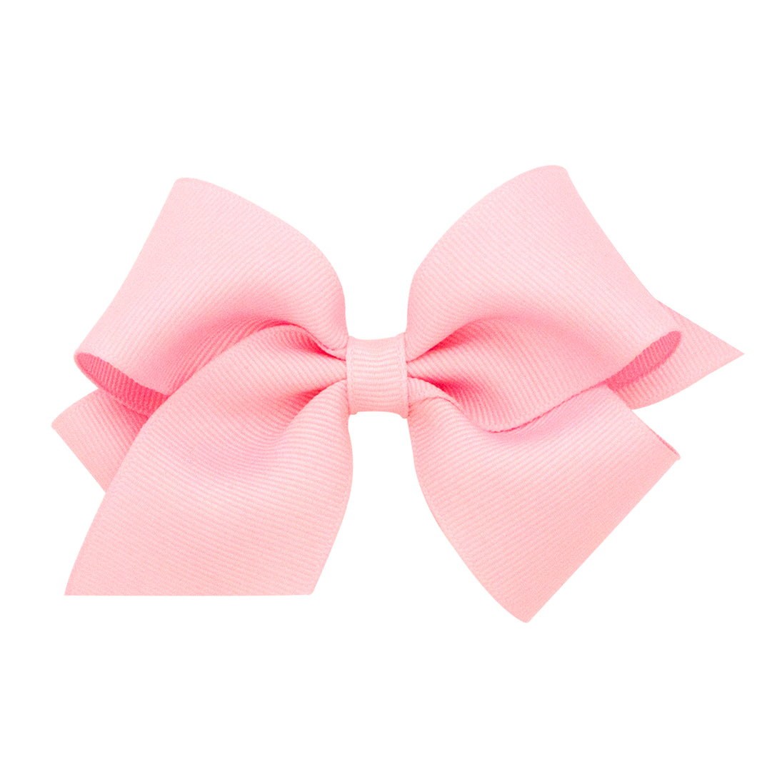 Small Grosgrain Bow in Light Pink
