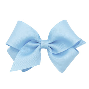 Small Grosgrain Bow in Millennium Blue