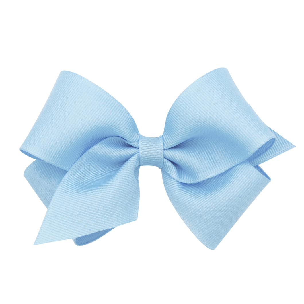 Small Grosgrain Bow in Millennium Blue