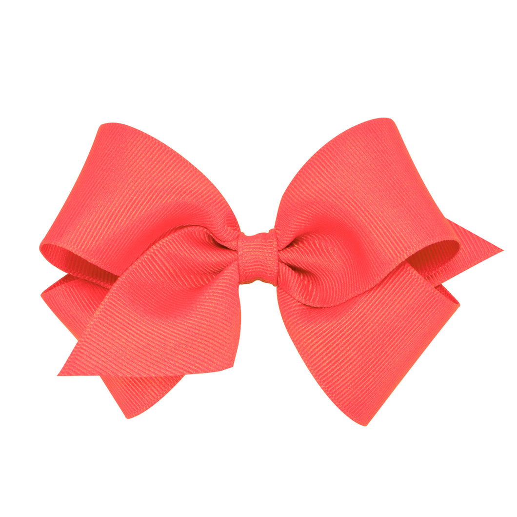 Small Grosgrain Bow in Watermelon