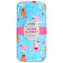 Load image into Gallery viewer, Gingerbread Sweets Plush Blanket
