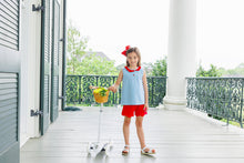 Load image into Gallery viewer, Nora Short Set - Cornflower/Red
