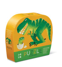 Load image into Gallery viewer, Just Hatched Dino puzzle- 12 pc

