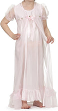 Load image into Gallery viewer, Laura Dare Pink Bowtastic Peignoir Set
