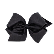 Load image into Gallery viewer, King Glitter Overlay Hair Bow - Assorted Colors
