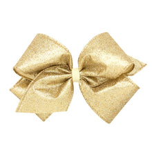 Load image into Gallery viewer, King Glitter Hair Bow - Assorted Colors
