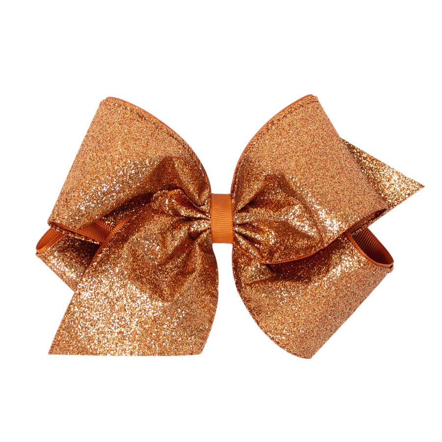 King Glitter Hair Bow -  Sale Colors