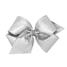 Load image into Gallery viewer, King Glitter Overlay Hair Bow - Assorted Colors
