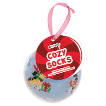 Load image into Gallery viewer, Festive Cozy Sock Ornaments, 3 Designs
