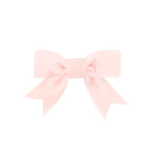 Load image into Gallery viewer, Mini Velvet Bow w/ Fancy Cut Tail
