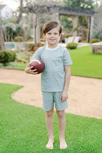 Load image into Gallery viewer, Printed Football S/S Pajama Set
