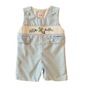 Automobiles, Trains & Planes - Smocked Jon-Jon