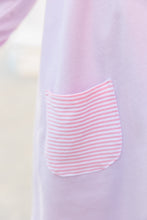 Load image into Gallery viewer, Lavender &amp; Pink Knit Abigail Dress
