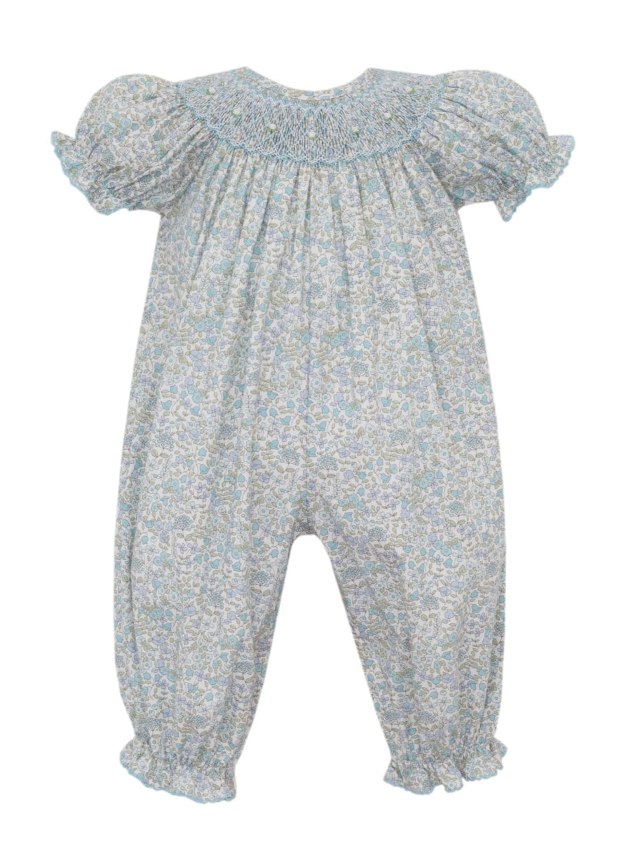 Blue Liberty Floral Long Bishop Bubble