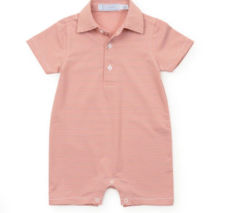 Austin Performance Shortall - Orange Stripes