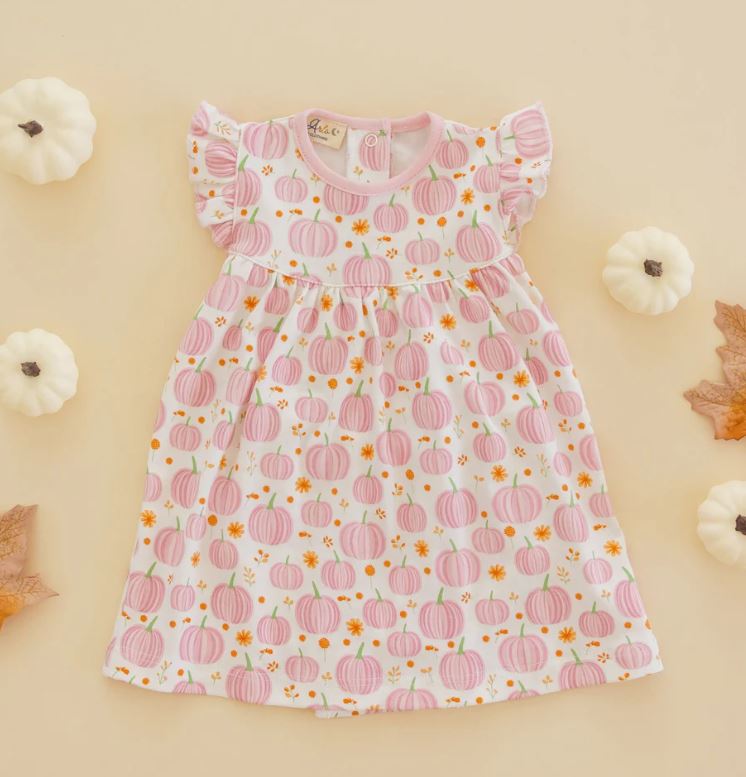 Autumn Blooms Flutters Dress