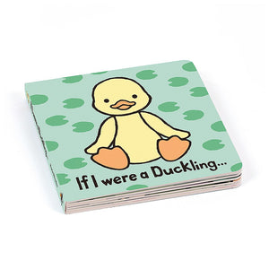 If I Were A Duckling Board Book - Jellycat