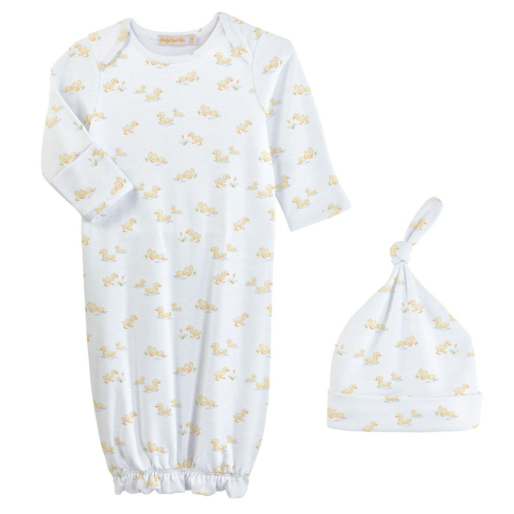 Baby Duckies Gown Set