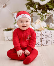 Load image into Gallery viewer, Baby&#39;s First Christmas Footie
