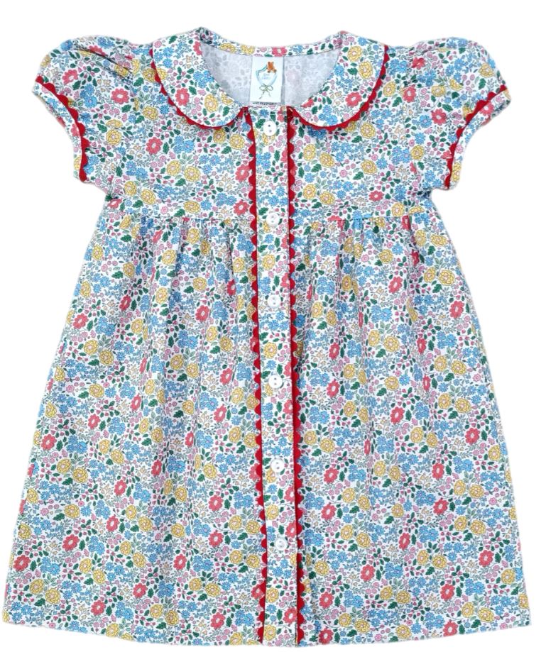 Back to School Floral Dress