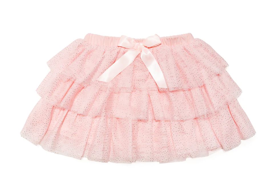 Ballet Bow Tiered Tutu Skirt