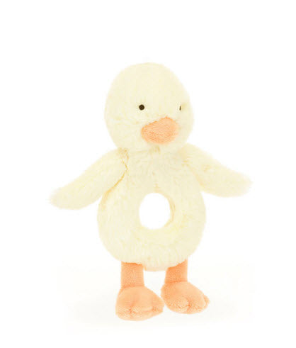Bashful Duckling Ring Rattle