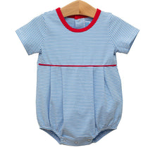 Load image into Gallery viewer, Bentley Bubble -Monogram Sample "Henry"  Cornflower/Red
