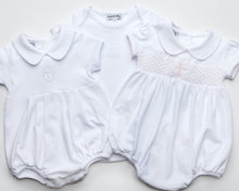 Load image into Gallery viewer, Bubble with Embroidered Cross in White

