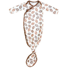 Load image into Gallery viewer, Blitz (Football) - Knotted Baby Gown

