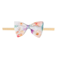 Load image into Gallery viewer, Bowtie Nylon Bow - Bloom

