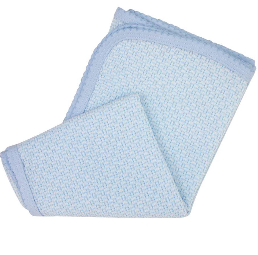 Paty, Inc. - Blue Pinstripe Blanket