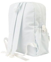 Load image into Gallery viewer, The Large Backpack -  Blue Stripe - Apple of My Isla
