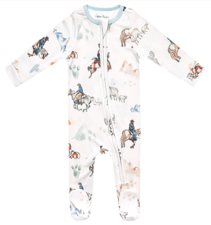 Zip-Up Footie - Boone