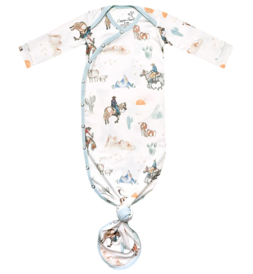 Boone - Knotted Baby Gown