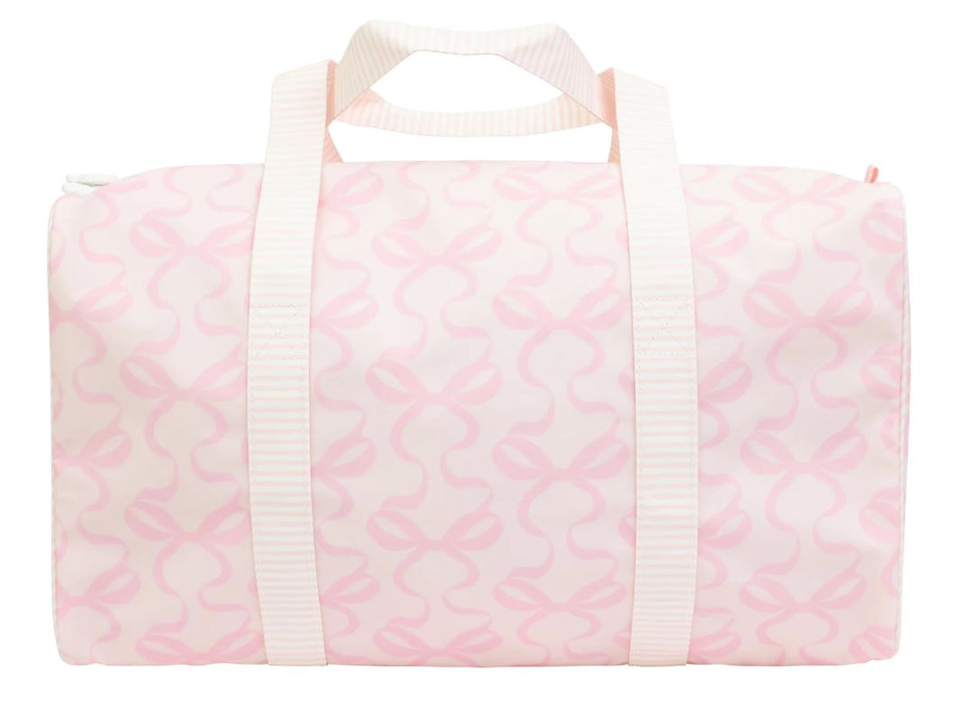 Bows on Pink Duffle Bag
