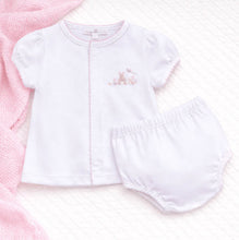 Load image into Gallery viewer, Bunny's Basket Diaper Cover Set - Pink

