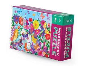 Holographic Butterflies Puzzle