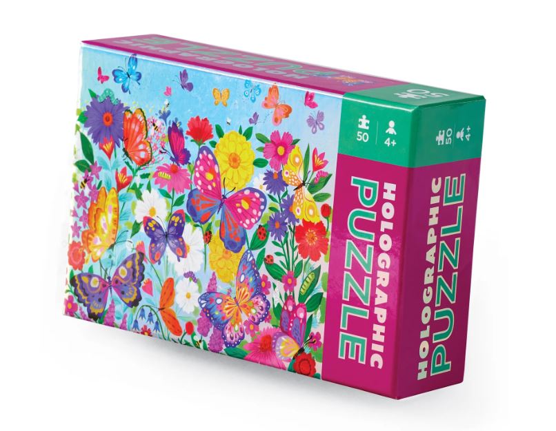 Holographic Butterflies Puzzle