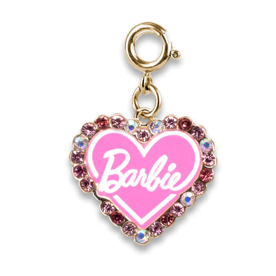 Barbie Heart Charm - Gold