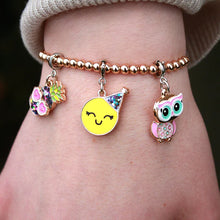 Load image into Gallery viewer, Gold Stretch Bead Bracelet

